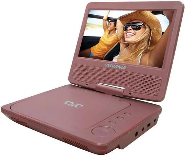 Alt view image 2 of 3 - Sylvania SDVD7014 PINK 7" Portable DVD Player ,Pink