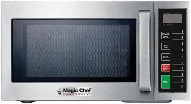 Alt view image 3 of 10 - Magic Chef MCCM910ST .9 Cubic-ft Commercial Microwave