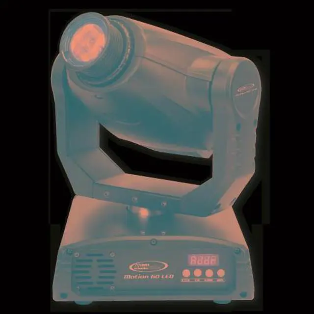 Alt view image 3 of 12 - Eliminator MOTION60LED Versatile & Low Profile 60w Led Moving H