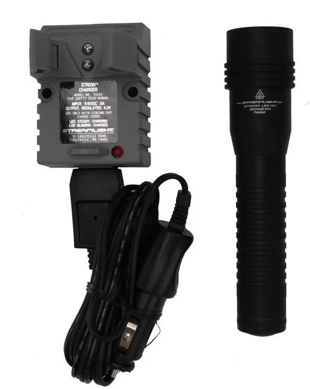 Alt view image 4 of 14 - Streamlight Strion HL Rechargeable Flashlight w/DC 74754