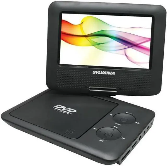 Alt view image 11 of 14 - Sylvania SDVD7027 BLACK 7" Swivel-Screen Portable DVD Player ,Black