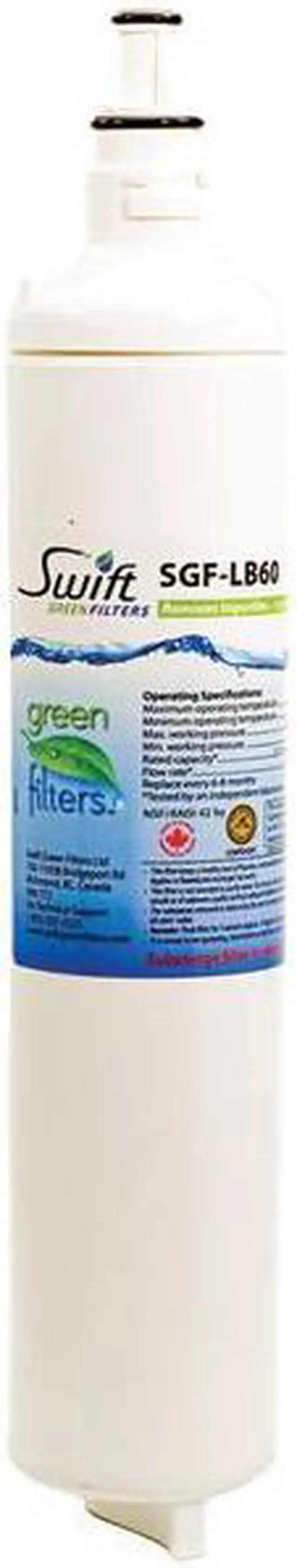 Alt view image 5 of 8 - Swift Green Filters SGF-LB60 Water Filter (Replacement for LG 5231JA2006B, LT 600P & 5231JA2005A)
