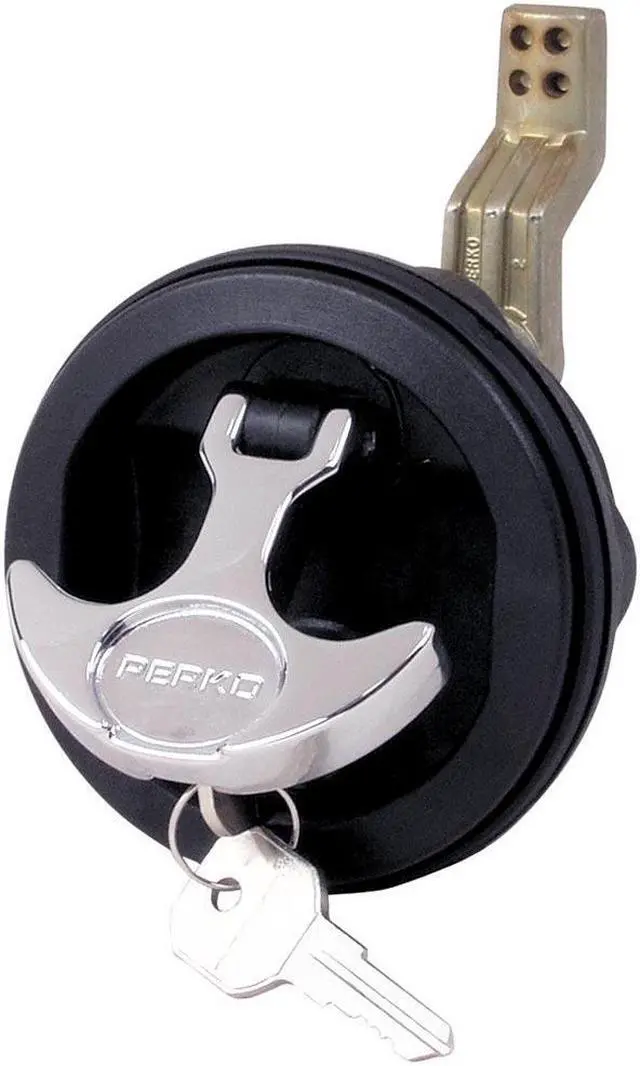 Main image of PERKO FLUSH LOCK BLACK OFFSET CAM BAR 2.5" HOLE