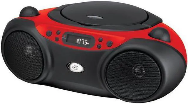 Alt view image 4 of 7 - GPX BC232B Sporty CD Boom Box