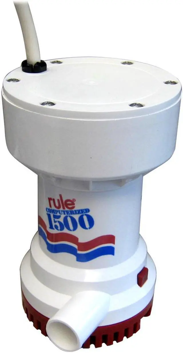 Alt view image 3 of 6 - RULE 1500 GPH AUTOMATIC BILGE PUMP