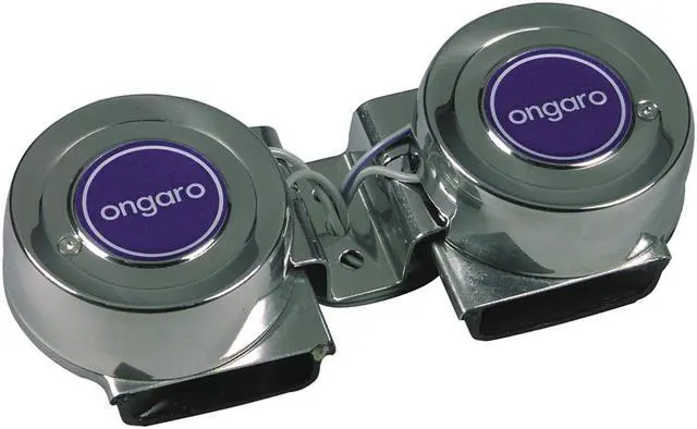 Main image of Ongaro Mini Compact Twin Horn 12V