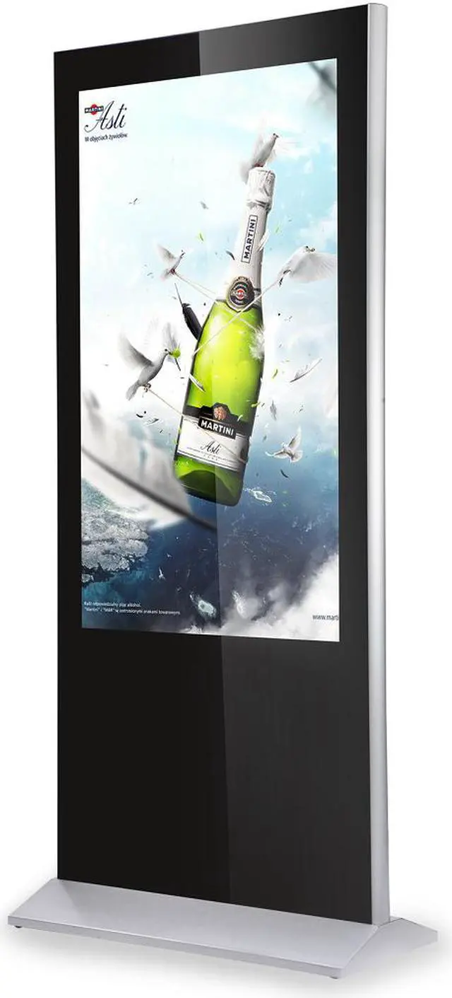 Alt view image 3 of 5 - 49inch Commercial Display Digital Signage Kiosk with Auto-loop Media Player Built-in