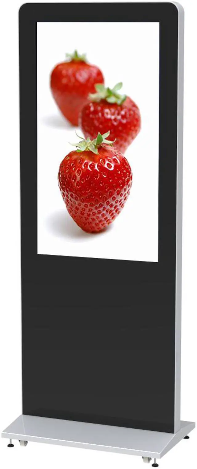 Alt view image 2 of 3 - SEEYOO 49inch 10 Points Interactive Kiosk for Digital Signage, Windows System (Black)