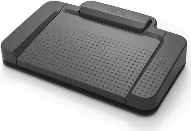 Alt view image 3 of 12 - Philips 3-Pedal USB Foot Control ACC2310