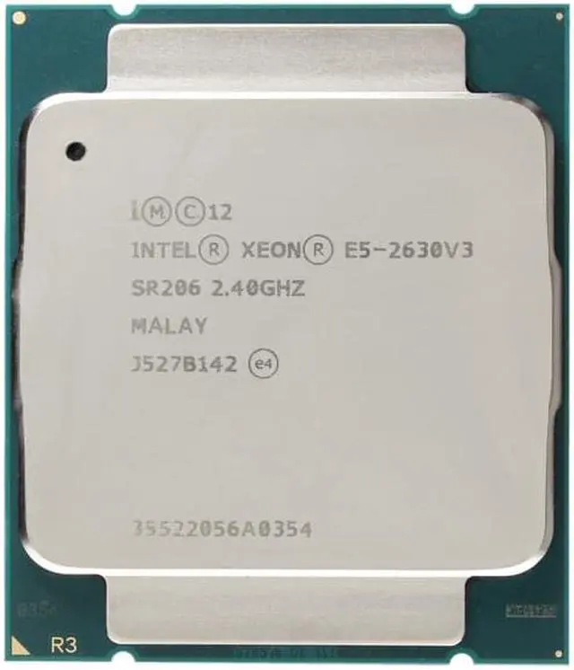 Alt view image 3 of 3 - Intel E5-2630v3 2.4GHz/20M/1866MHz 8-Core 85W for PowerEdge T430