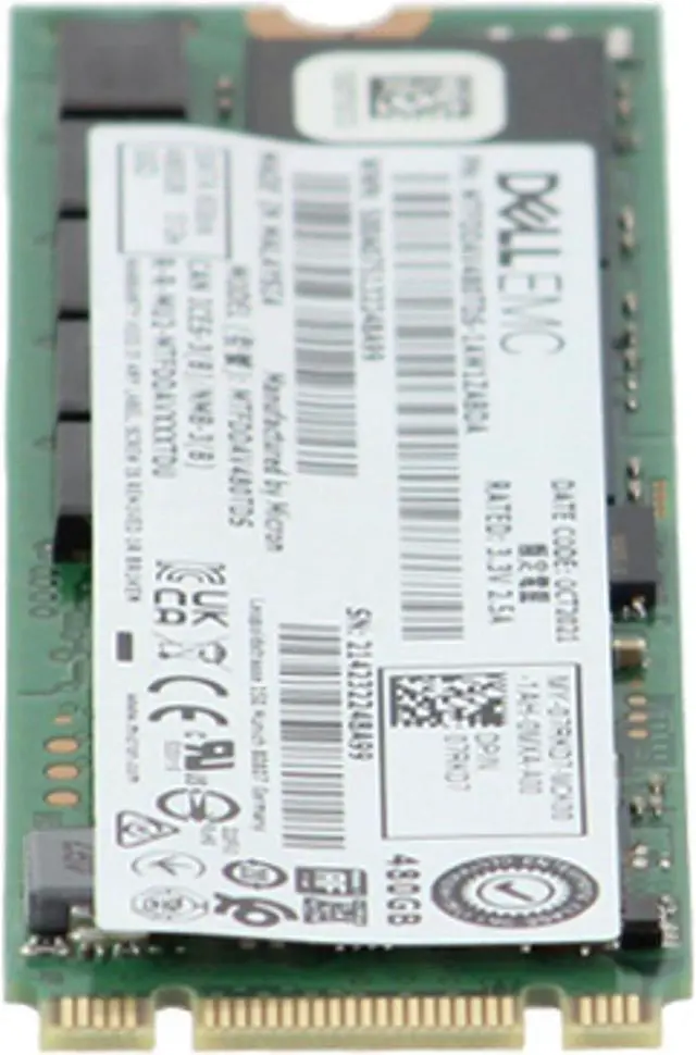 Alt view image 2 of 6 - Dell 480GB 6Gbps SATA RI TLC 2280 M.2 SSD 5300 Pro (7RKD7)