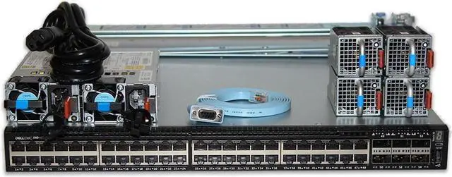 Alt view image 5 of 8 - Dell Networking S4048T-ON 48P 10GbE 6P 40GbE QSFP+ ToR  RA Switch
