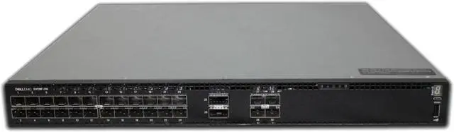 Alt view image 3 of 6 - Dell Networking S4128F-ON 28P SFP+ 2P 100GbE QSFP28 OS10 RA Switch