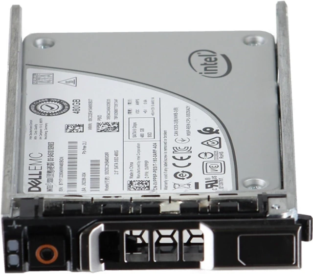 Alt view image 2 of 5 - VPP5P-CP1 Dell 480GB 6Gbps SATA RI TLC 7mm 2.5 SSD S4510 CPO