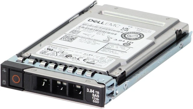 Main image of FH1W9-CDN Dell 3.84TB 12/24Gbps SAS RI TLC SED FIPS 2.5 SSD KPM6WRUG3T84