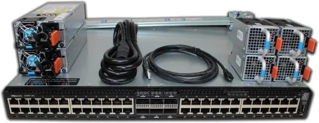 Alt view image 2 of 6 - Dell Networking S4148T-ON 48P 10GbE 4P QSFP28 2P QSFP+ OS10 RA Switch