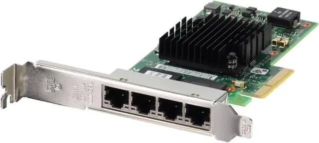 Main image of Dell/Intel I350-T4 1Gb QP RJ45 FH NIC (0NWK2)