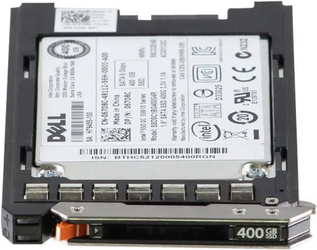Alt view image 2 of 5 - Dell 400GB 6Gbps SATA MU MLC 1.8 SSD S3610 CPO (67D8C) -R