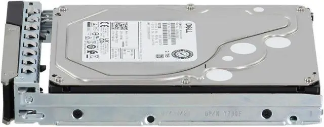 Alt view image 3 of 5 - Dell 2TB 7.2K 6Gbps SATA 3.5 HDD 512n (NPVM6)