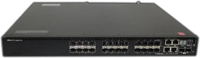 Alt view image 3 of 6 - Dell Networking N3024EF-ON 24P 1GbE SFP 2P 10GbE SFP+ Switch