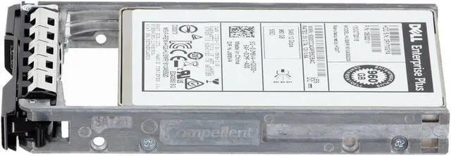 Alt view image 3 of 5 - Dell Compellent 960GB 12Gbps SAS RI MLC 2.5 SSD (HUSMR1610ASS200)