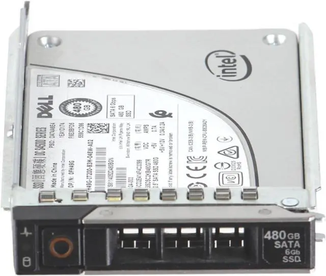 Alt view image 2 of 6 - Dell 480GB 6Gbps SATA RI TLC 7mm 2.5 SSD S4500 CPO (FH49G) -CO3