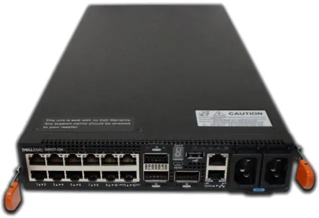 Alt view image 2 of 4 - Dell Networking S4112T-ON 12P 10GbE Base-T 3P QSFP28 OS10 Switch