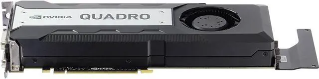 Alt view image 3 of 6 - nVidia Quadro K6000 12Gb Dual DVI Video Card (N5WM9)