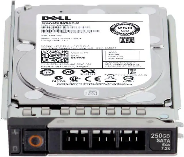 Alt view image 6 of 10 - Dell 250GB 7.2K 6Gbps SATA 2.5 HDD 512n (DNTWD)