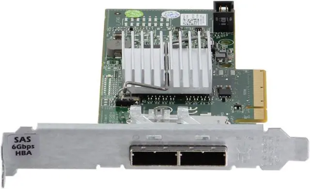 Alt view image 3 of 6 - Dell SAS 6Gbps HBA External Controller FH (12DNW)