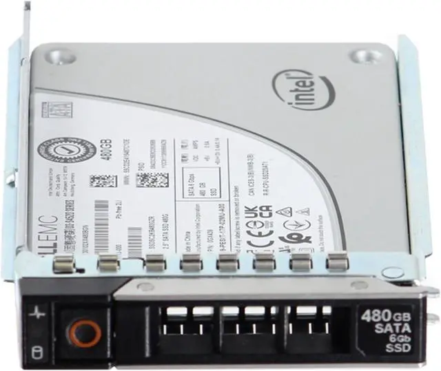 Alt view image 2 of 5 - Dell 480GB 6Gbps SATA RI TLC 7mm 2.5 SSD D3-S4520 (GX439-COL-OSTK)