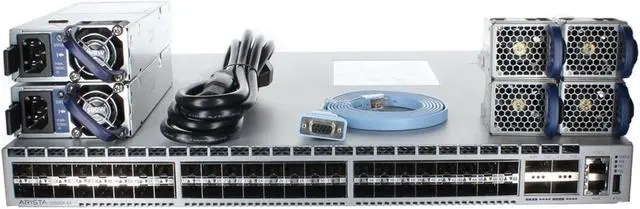 Alt view image 2 of 5 - Arista DCS-7050SX-64-R 48P SFP+ 4P QSFP+ RA Switch (Fair)