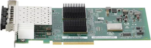 Alt view image 3 of 6 - QLogic QLE2564 8Gb QP SFP+ HBA FH Adapter (PX4810402-01-OSTK)