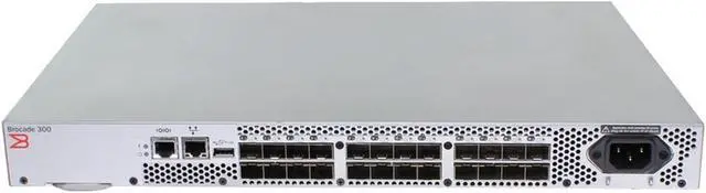 Main image of Brocade BR-300 24P 8GbE FC SFP (8P Active) SAN Switch
