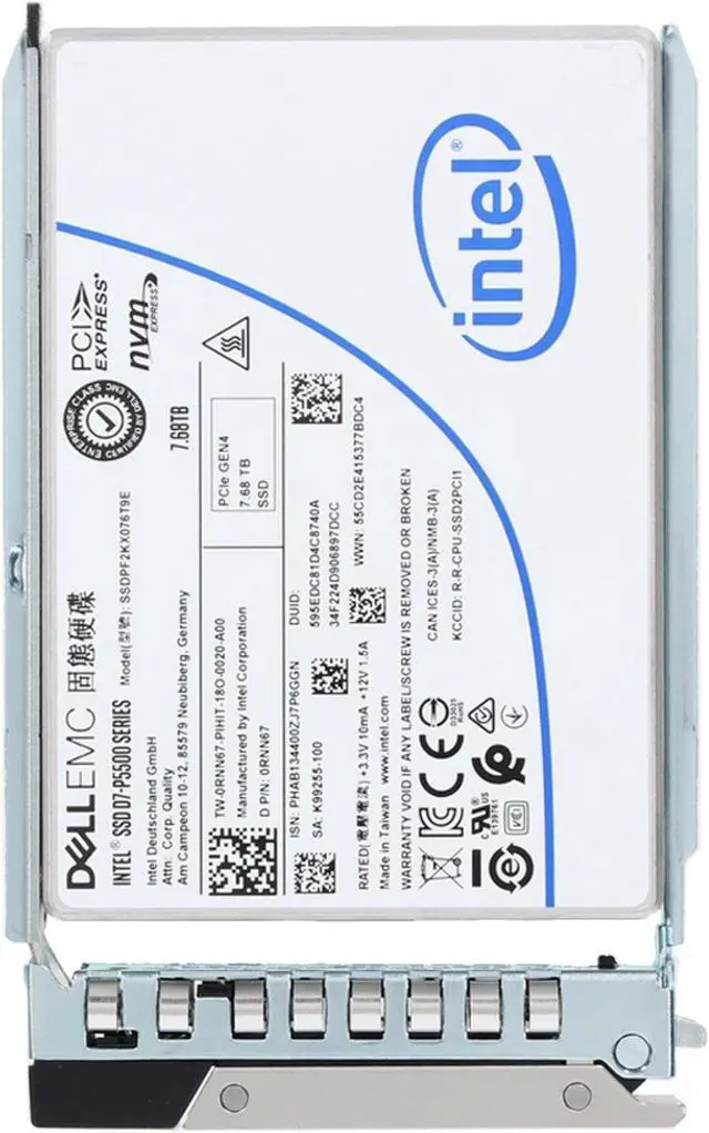 Alt view image 5 of 7 - Dell 800GB 12Gbps SAS WI MLC 2.5 SSD 1680ASS204 CPO (CW988) -R