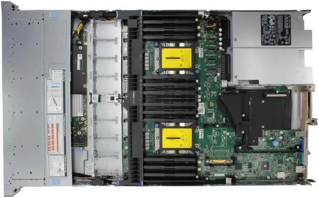 Alt view image 7 of 8 - Dell EMC PowerEdge R640 Server 2x Gold 6132 14C 64GB 6x 960GB SATA SSD SFF