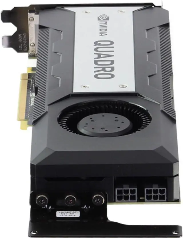 Alt view image 4 of 6 - nVidia Quadro K6000 12Gb Dual DVI Video Card (N5WM9)