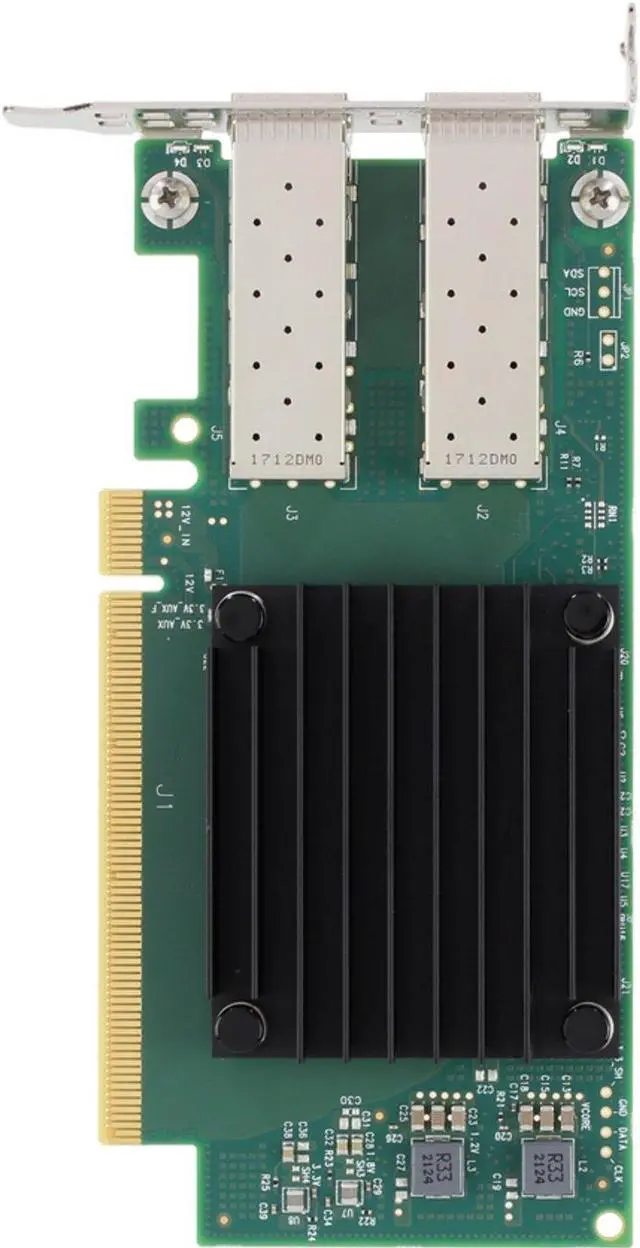 Alt view image 5 of 5 - Dell Mellanox ConnectX-5 EN CX512F Dual 25Gb SFP28 LP (JGWVY)