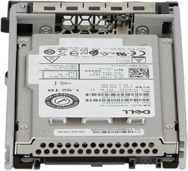 Alt view image 4 of 6 - Dell 1.92TB 12Gbps SAS RI TLC 2.5 SSD KPM5XRUG1T92 (ME4) (TDNP7)