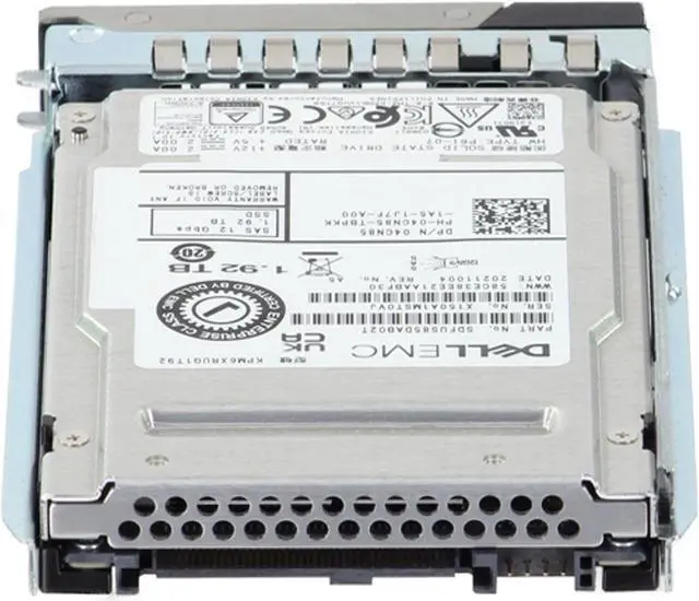 Alt view image 4 of 5 - Dell 1.92TB 12/24Gbps SAS RI TLC 2.5 SSD KPM6XRUG1T92 (ME) CPO (4CN85) -R