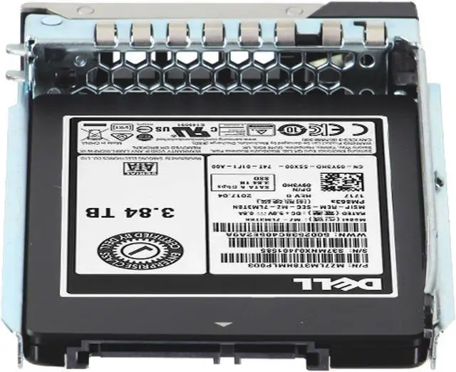 Alt view image 4 of 5 - Dell 3.84TB 6Gbps SATA RI TLC 7mm 2.5 SSD PM863a CPO (9Y3HD) -R