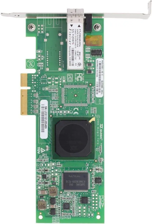 Alt view image 5 of 6 - Dell QLogic QLE2460 SP 4Gb Fibre Channel HBA FH (PF323)