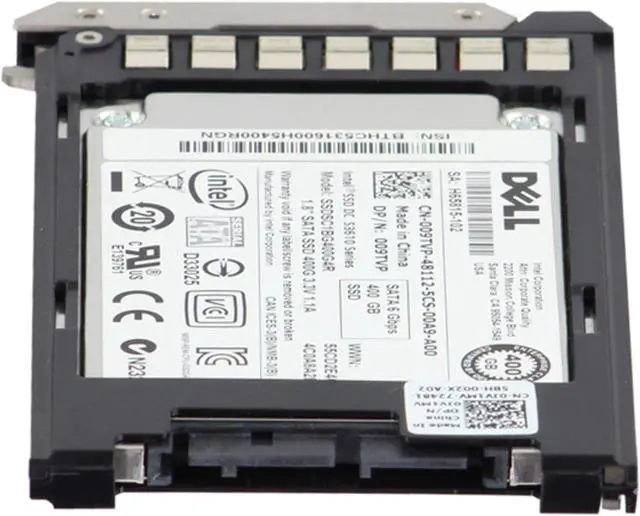 Alt view image 4 of 5 - Dell 400GB 6Gbps SATA MU MLC 1.8 SSD S3610 CPO (09TVP) -R