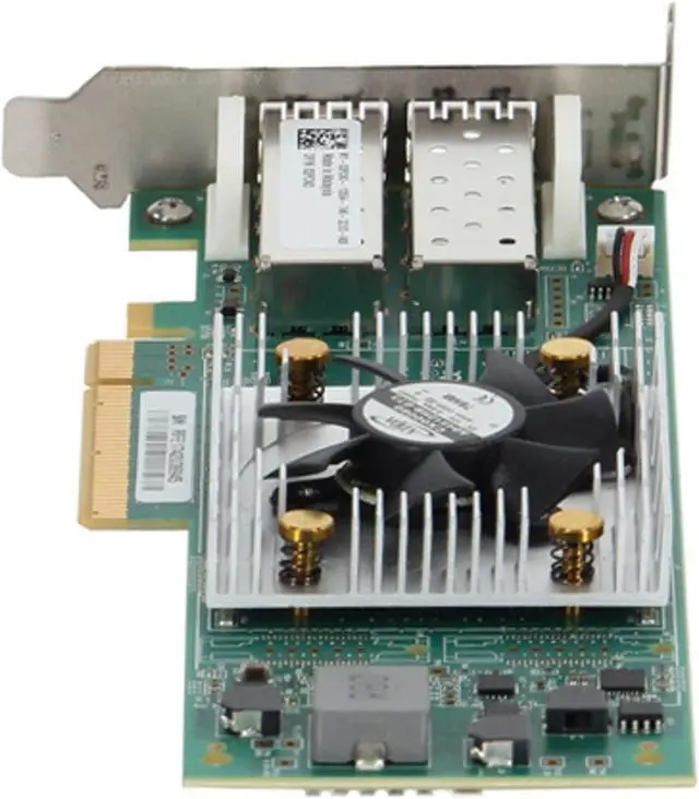 Alt view image 4 of 6 - Dell QLogic QLE2662 Dual 16Gb SFP+ HBA LP (3PCN3)