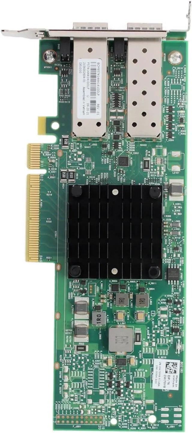 Alt view image 5 of 5 - Dell Broadcom 57414 Dual 25GbE SFP28 LP (W79Y8)