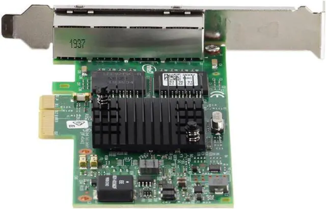 Alt view image 4 of 5 - Dell/Intel I350-T4 1Gb QP RJ45 FH NIC (0NWK2)