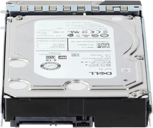 Alt view image 4 of 5 - Dell 8TB 7.2K 6Gbps SATA 3.5 HDD 512e (92MDW)