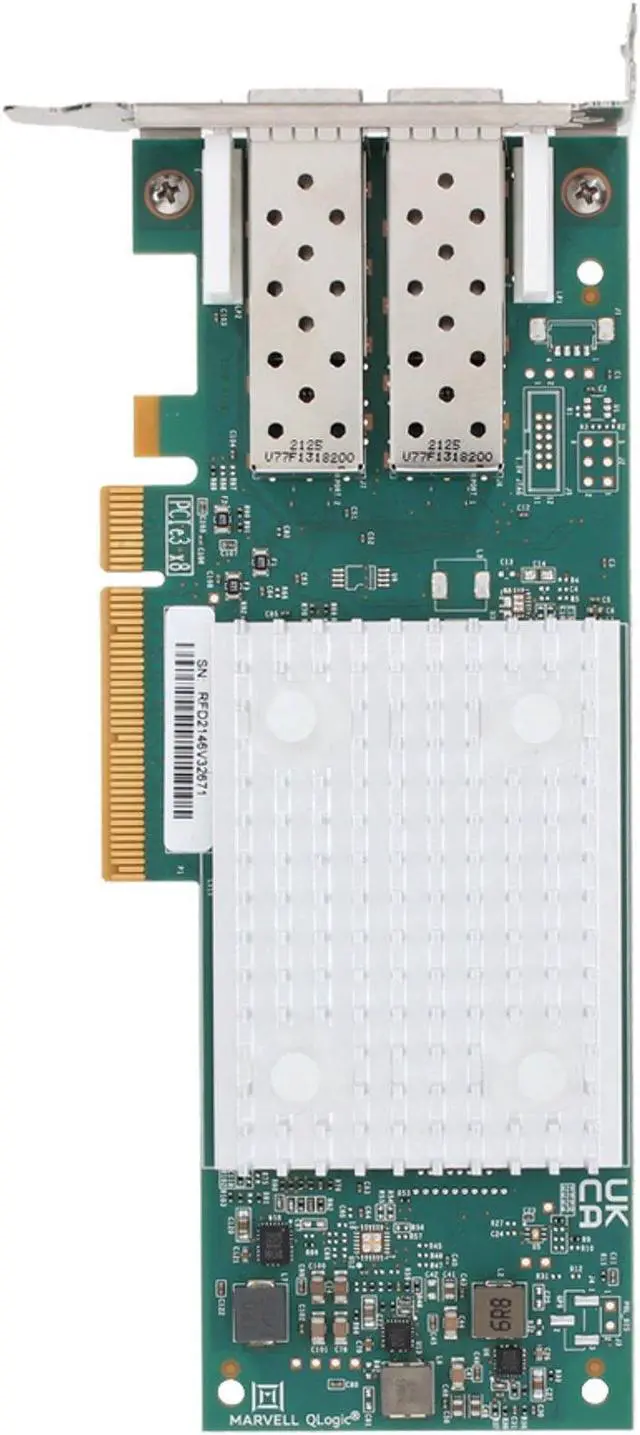 Alt view image 5 of 6 - Dell QLogic QLE2692L Dual Port 16Gb SFP+ LP (TCK3G)