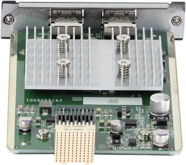 Alt view image 4 of 5 - Dell N3000 2P 10GbE BASE-T Hot Swappable Uplink Module CK9KC