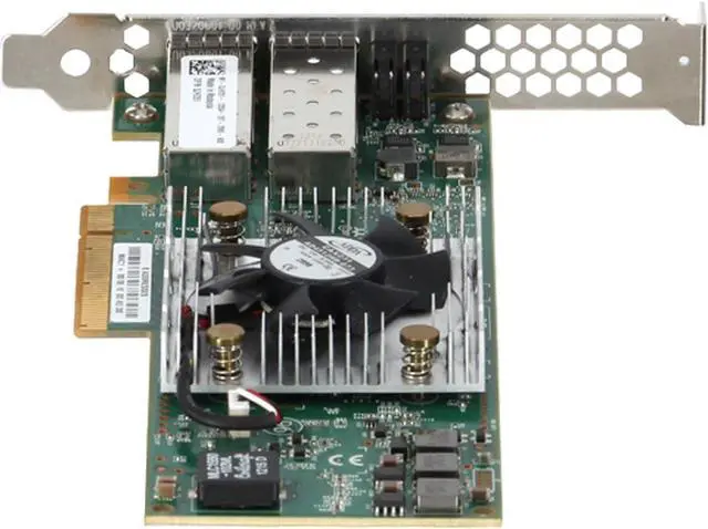 Alt view image 4 of 5 - Dell QLogic QLE8262 Dual Port 10Gb SFP+ CNA FH (JHD51)